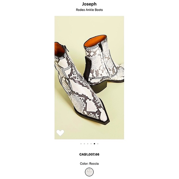 JOSEPH Rodeo Ankle Boots - Picture 7 of 13